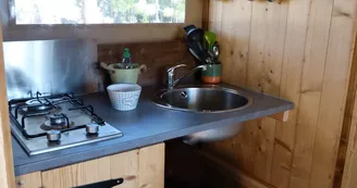 Cabane de l'écureuil - Camping Hello Soleil