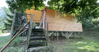 Tente Lodge - Camping La Ferme de Simondon Tente Lodge - Camping La Ferme de Simondon