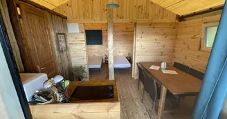 Tente Lodge - Camping La Ferme de Simondon Tente Lodge - Camping La Ferme de Simondon