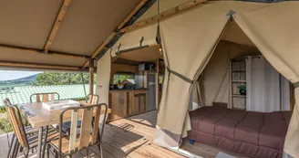 Les tentes lodges - Camping MAUI