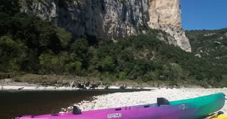 Canoë - Kayak de Sampzon à Chames - 12 km avec Acqua Bateaux