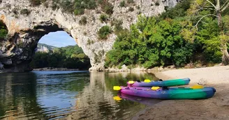 Canoë - Kayak de Sampzon à Chames - 12 km avec Acqua Bateaux