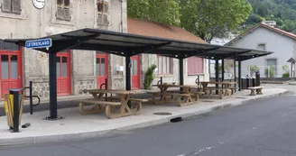 Aire de pique-nique de la gare du Cheylard