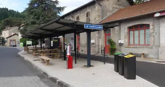 Aire de pique-nique de la gare du Cheylard