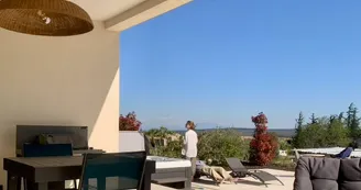 Villa Carpe Diem, gîte bien-être 4 * accessible PMR, climatisation /mini-piscine privée, SPA et sauna 2-3 personnes SUD Ardèche Villa Carpe Diem, gîte bien-être 4 * accessible PMR, climatisation /mini-piscine privée, SPA et sauna 2-3 personnes SUD Ardèche