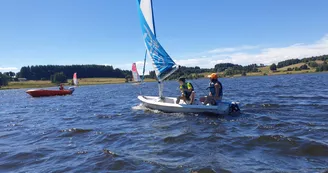 Voile au Lac de Devesset