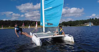 Voile au Lac de Devesset