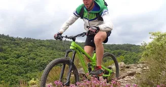 Itinérance VTT + Kayak avec Ardèche Sport Nature & Co
