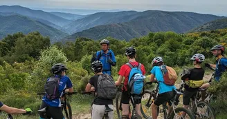 Itinérance VTT + Kayak avec Ardèche Sport Nature & Co