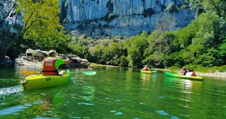 Itinérance VTT + Kayak avec Ardèche Sport Nature & Co