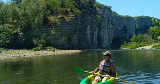 Itinérance VTT + Kayak avec Ardèche Sport Nature & Co