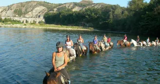 Randonnée Équestre Accompagnée - Equitation Chavetourte