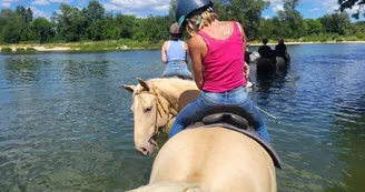 Randonnée Équestre Accompagnée - Equitation Chavetourte