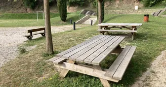 Aire de pique-nique - Arras sur Rhône