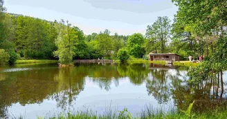 L'étang de pêche du Rayau