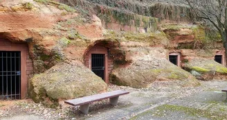 Caves creusées et anciennes mines de Falck