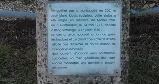 Statue - mémorial de Michel Varis