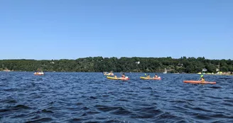 Canoë BPA lac Eguzon Canoë BPA lac Eguzon