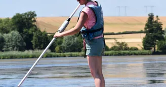 Paddle au plan d'eau de Mezieres-Ecluzelles Paddle au plan d'eau de Mezieres-Ecluzelles
