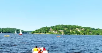 pedalo BPA lac Eguzon
