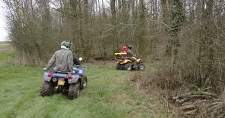 Perche en quad
