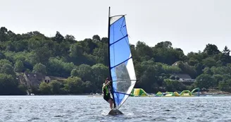 planche à voile BPA lac Eguzon