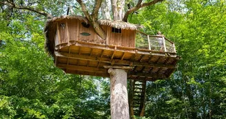 Camping Parc de Fierbois - Cabane dans les arbres