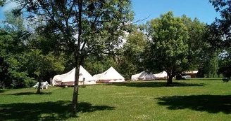 Camping les Terres de Belle Rive - Candes-Saint-Martin
