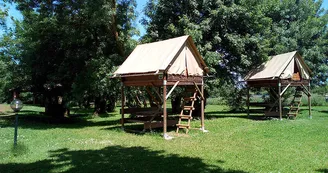 Camping les Terres de Belle Rive - Candes-Saint-Martin