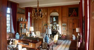 Grand Salon ©Chateau de la Rivière