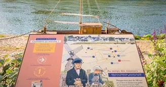 Sur les quais de Chouzé-sur-Loire