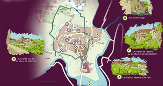 Carte St benoit + légende Carte St benoit + légende