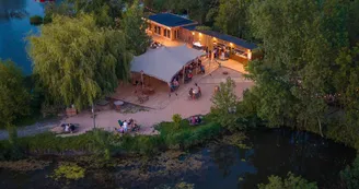Guinguette Ligaya Montlouis-sur-Loire drone Guinguette Ligaya Montlouis-sur-Loire drone