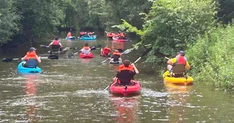 Kayak au moulin de Vilaine