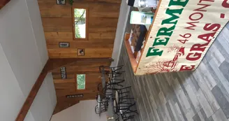Aire pour Camping-Car à la Ferme Auberge d'Esparnol
