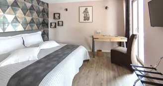 Chambres du Relais de la Poste à Gourdon