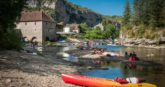 Baignade dans le Célé à Cabrerets_01 © Lot Tourisme - C. ORY