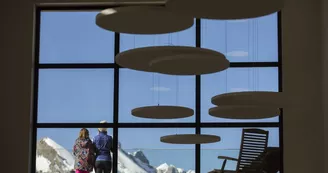 Restaurant avec vue à l'Espace Somport Restaurant avec vue à l'Espace Somport