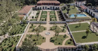 Château de Larraldia-vue aérienne