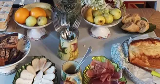 Chambre d'hôte Lasmarenx - Jurançon - petit dejeuner