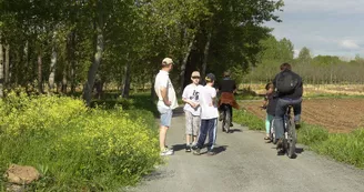 aire pique-nique et halte de repos vélo route voie verte sourzac