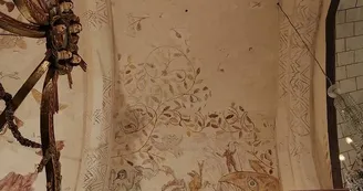 Eglise de Larbey - Peinture de la voûte - Enfer