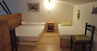 Refuge Jeandel - Chambre en mezzanine