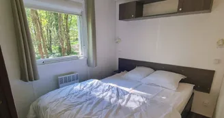 Chambre 1 avec lit double - Mobil-home 6 personnes - 4_3