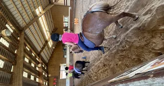 Équitation au centre équestre de Lathus Équitation au centre équestre de Lathus