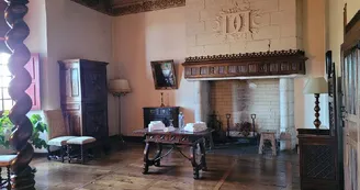chambre de Diane château de Neuvic