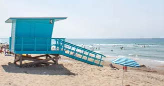 Plage centrale Montalivet