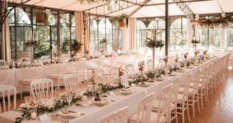 Orangerie disposition mariage