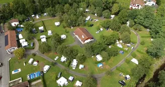 Camping vue aerienne