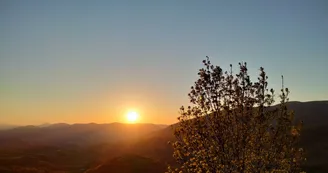 Coucher de soleil Baigorri